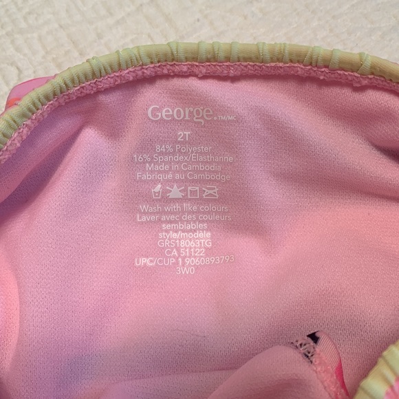 2T (6/$20) Striped Swimsuit Bottoms by George - Picture 4 of 8